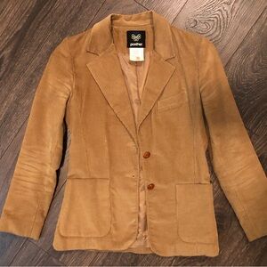 Vintage Panther Corduroy Blazer 1970’s Union Made Women’s Small